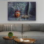 Wallity Cuadro Decorativo de Vidrio Templado Multicolor 70 x 100 cm